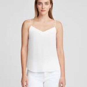 NWOT Cuyana Silk Cami - White - Large